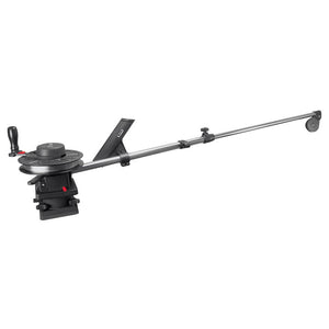 Scotty 1091 Telescoping 60" Longarm Combo Manual Downrigger w/ Swivel Base OutdoorUp