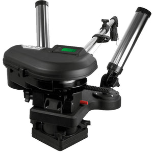 Scotty 2116 HP Depthpower Electric Downrigger 60" SS Telescoping Boom w/Swivel Base - Dual Rod Holder OutdoorUp