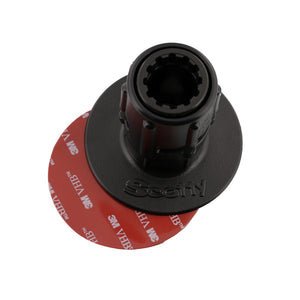 Scotty 448 Stick-On Mount w/Gear-Head Adapter - 3" Pad OutdoorUp