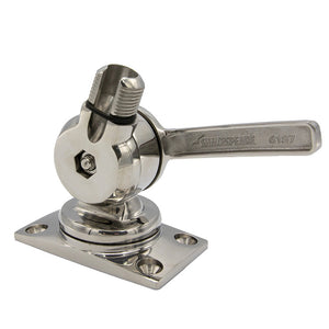 Shakespeare 6187 Sleek Compact Stainless Steel Rotatable 4-Way Ratchet Mount OutdoorUp