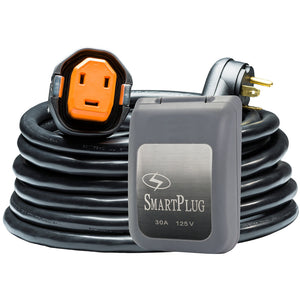 SmartPlug RV Kit 30 AMP Dual Configuration Cordset Grey Inlet Combo - 30 OutdoorUp