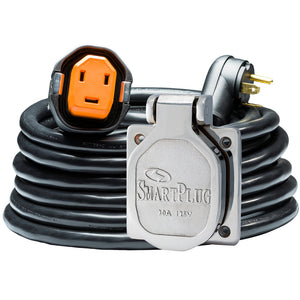 SmartPlug RV Kit 30 AMP Dual Configuration Cordset Stainless Steel Inlet Combo - 30 OutdoorUp