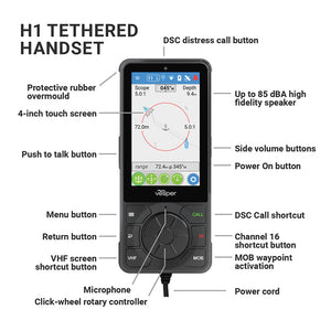 Vesper Cortex V1 Advanced Multi-Station VHF + AIS + Monitor OutdoorUp