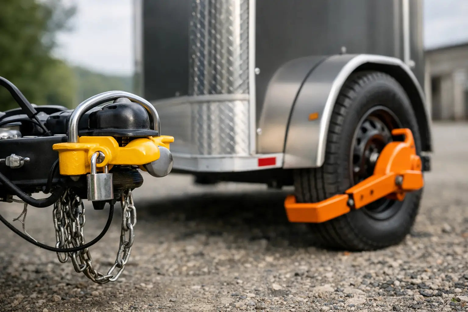How to Secure a Trailer for Road and Storage