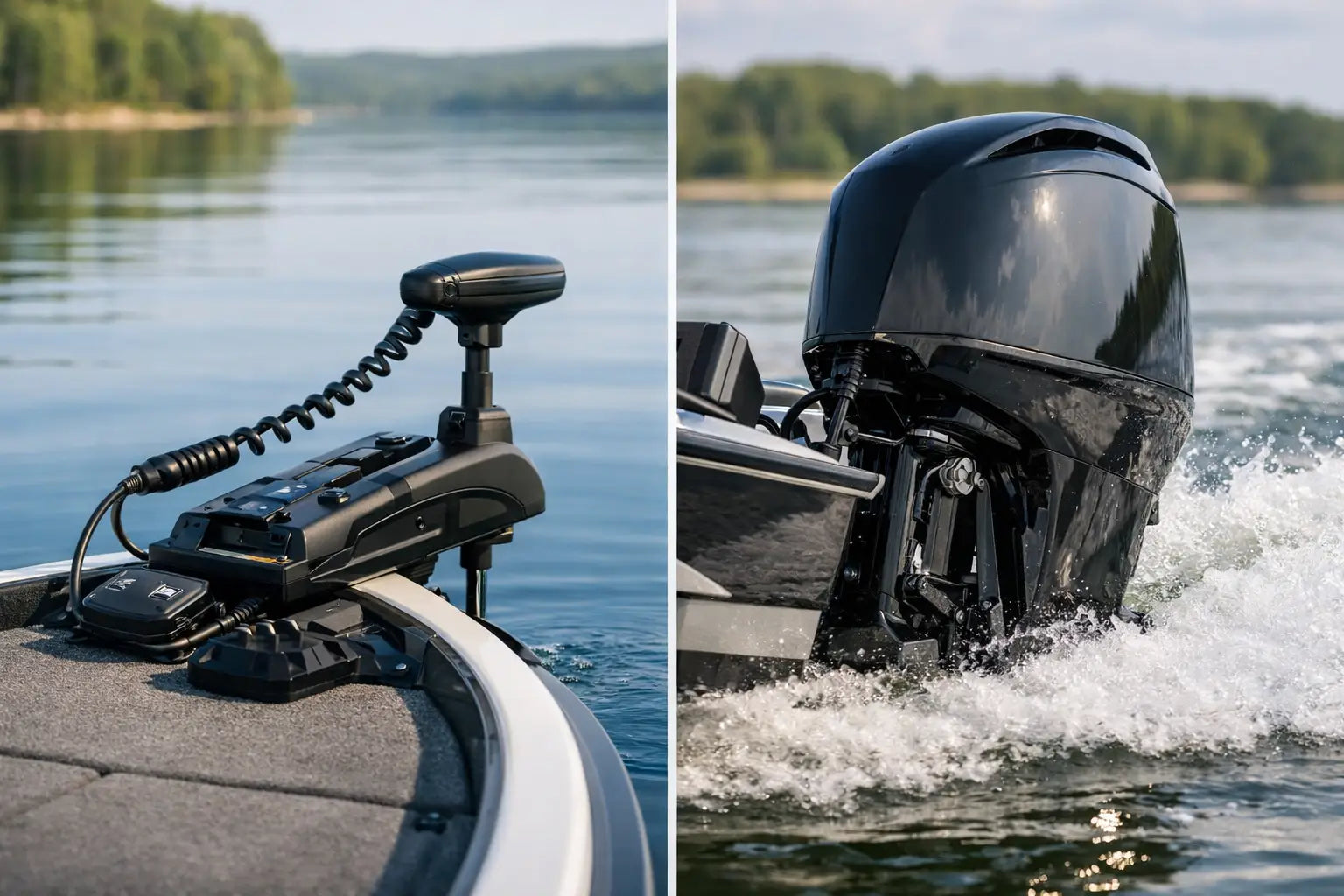 Trolling Motor vs Outboard for Your Boat