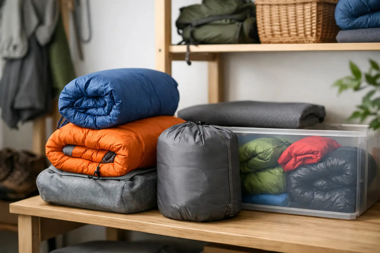 How to Store Sleeping Bags Between Trips