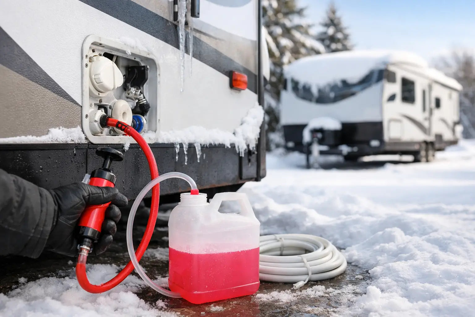 How to Winterize RV Plumbing Before a Hard Freeze