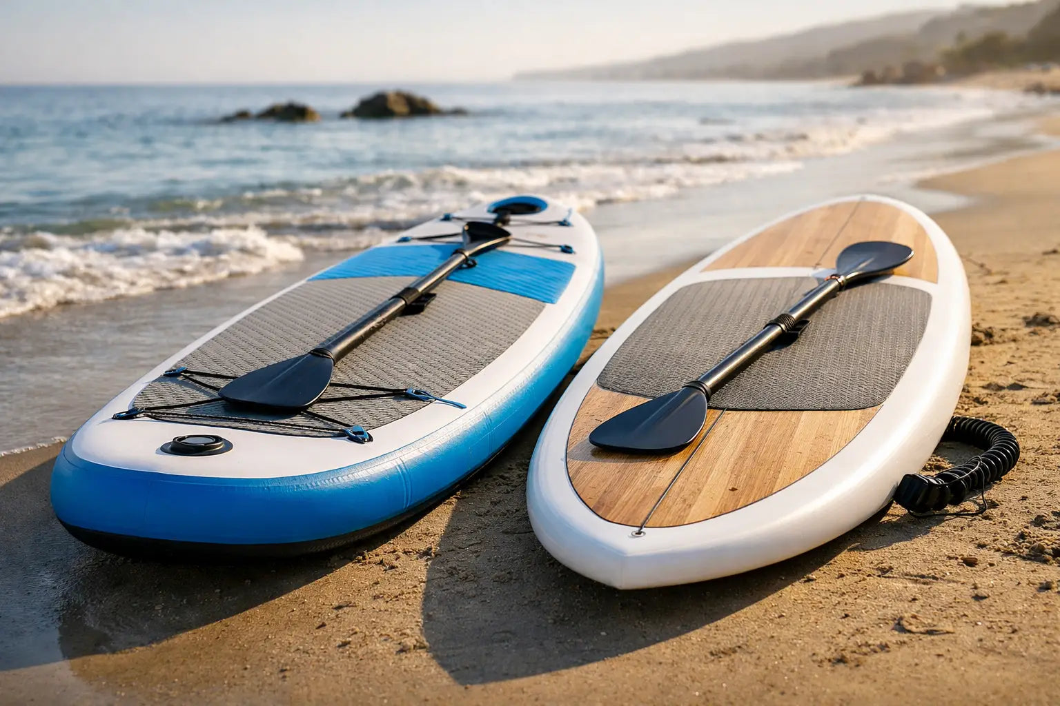 Inflatable vs Hard Paddleboards