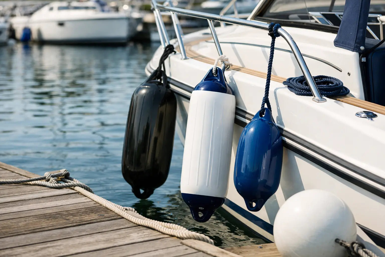 What Size Boat Fenders Do You Need for Docking?