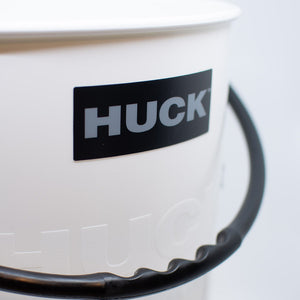 HUCK Performance Bucket - Tuxedo - White w/Black Handle