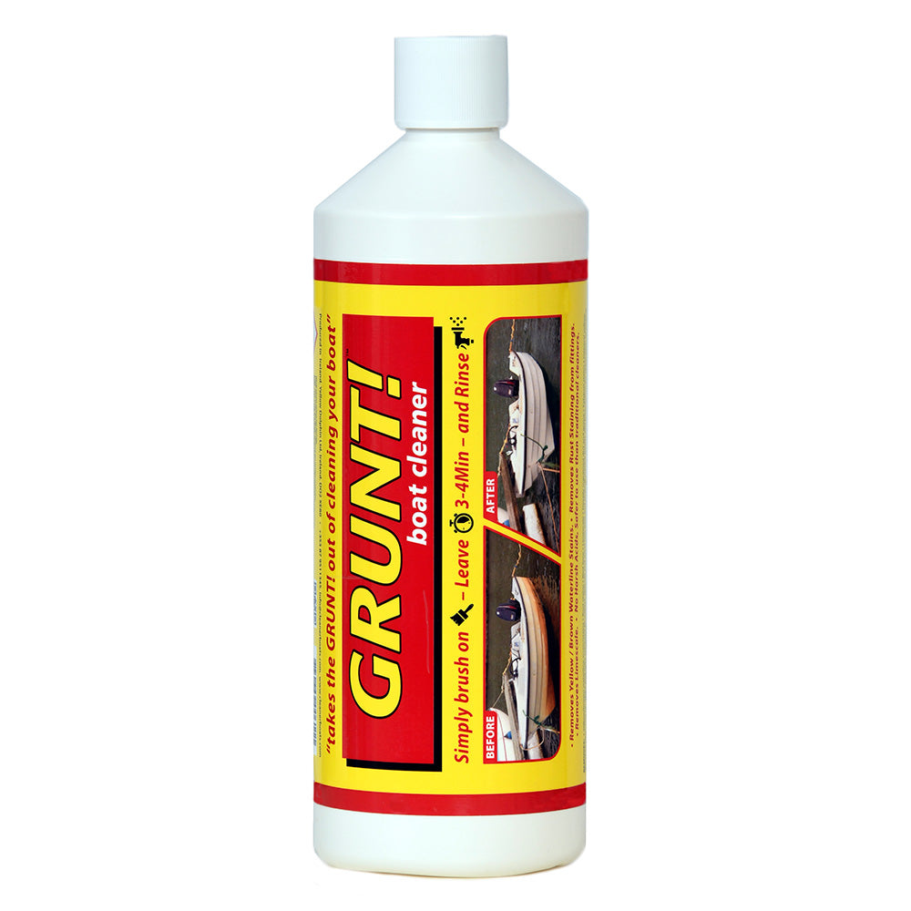 GRUNT! 32oz Boat Cleaner - Removes Waterline  Rust Stains