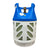 Viking Cylinders 17lb Vertical Fiberglass Composite LPG Cylinder w/Type 1 Valve - OPD, DOT, TC Approved