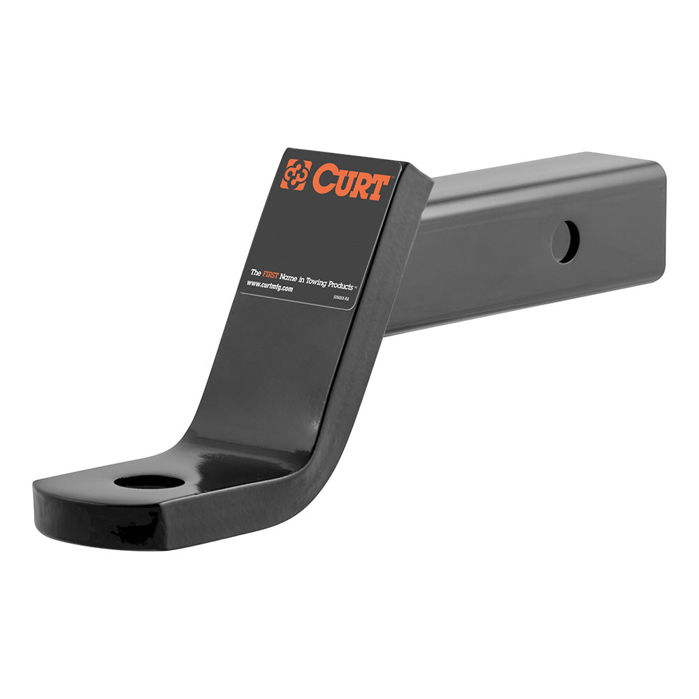 CURT Class 3 Ball Mount - 2" Shank - 7,500 lbs - 4" Drop  8-1/4" Long