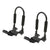 CURT Adjustable Aluminum Roof Rack Kayak Holders