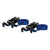 CURT 16 Blue Cargo Straps w/"J" Hooks - 733 lbs - 2 Pack