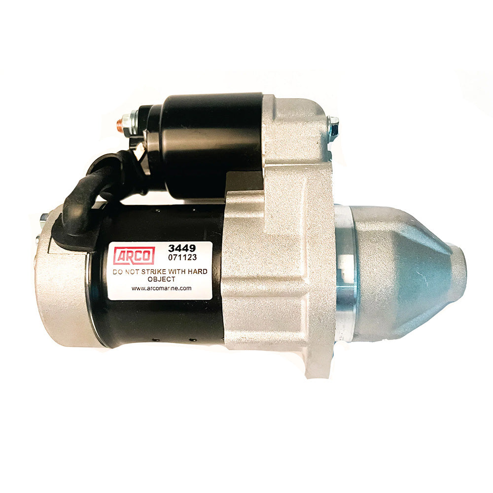 ARCO Marine Original Equipment Quality Replacement Suzuki  OMC Outboard Starter - 2005-2018 Models