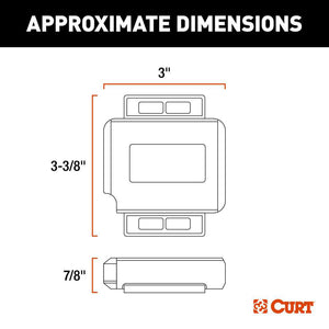 CURT Echo Under-Dash Brake Control Using One Control Auto