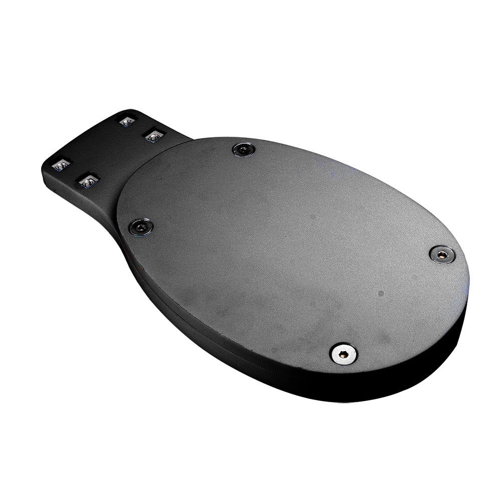 Seaview Modular Plate to Fit Searchlights  Thermal Cameras on Seaview Mounts Ending in M1 or M2 - Black