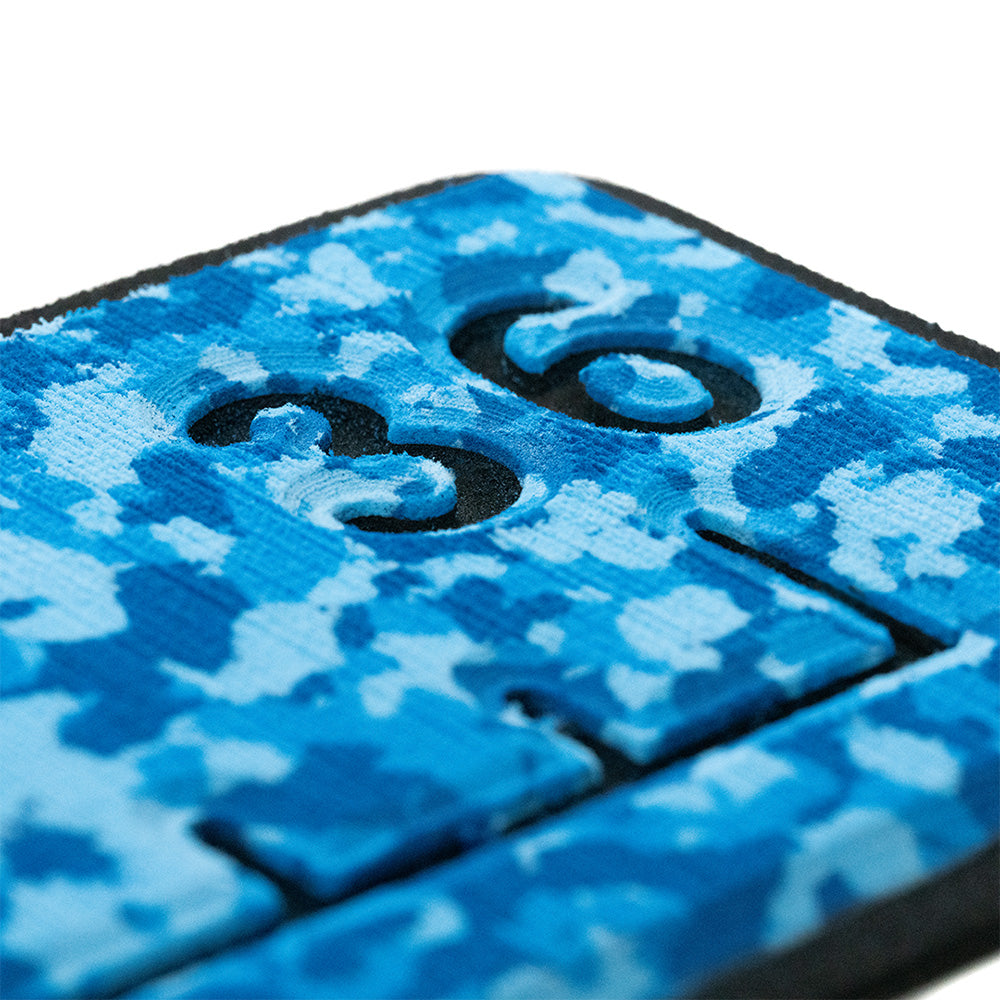 SeaDek 36 Routed Ruler - 6mm - Brushed Texture - Aqua Camo/Black