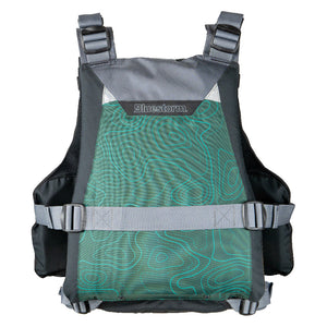 Bluestorm Motive Kayak Fishing Vest - Hunter Green - S/M