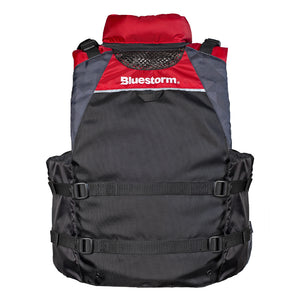 Bluestorm Classic Adult Fishing Life Jacket - Nitro Red - L/XL