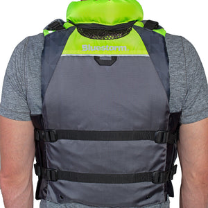 Bluestorm Classic Adult Fishing Life Jacket - Hi-Vis - L/XL