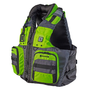 Bluestorm Classic Adult Fishing Life Jacket - Hi-Vis - L/XL