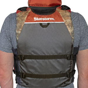 Bluestorm Classic Adult Fishing Life Jacket - Legendary Copper - S/M