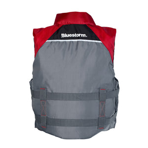 Bluestorm Classic Youth Fishing Life Jacket - Nitro Red