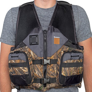 Bluestorm Sportsman Adult Mesh Fishing Life Jacket - MAX5 Camo - S/M