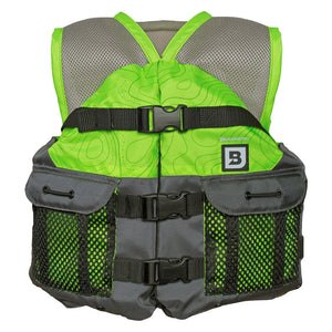 Bluestorm Sportsman Youth Mesh Fishing Life Jacket - Hi-Vis