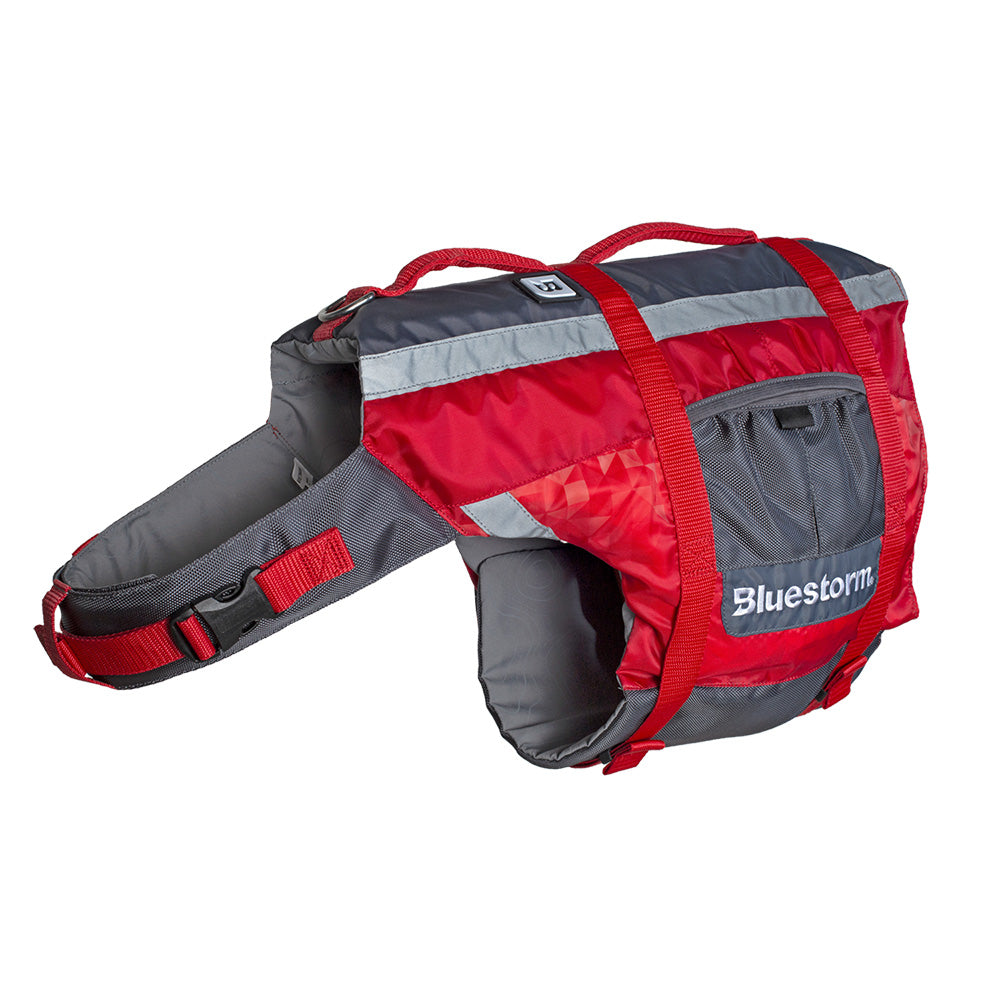 Bluestorm Dog Paddler Life Jacket - Nitro Red - Medium