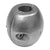 Performance Metals 7/8" Streamlined Shaft Anode - Aluminum