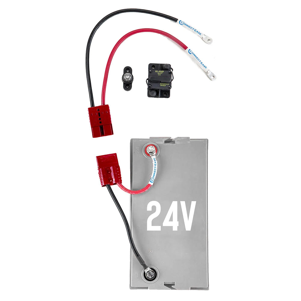 Connect-Ease 24V Single Case Batter Trolling Motor System