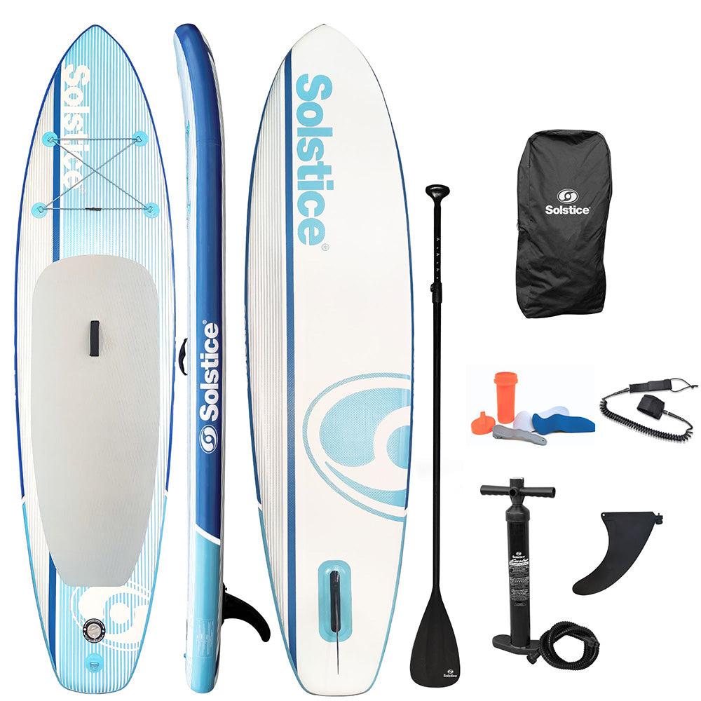 Solstice Watersports 10'6" Cruiser Inflatable Stand-Up Paddleboard Kit - Blue