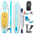 Solstice Watersports 10'6" Rambler Inflatable Stand-Up Paddleboard/Kayak 2-In-1 Kit w/Seat  Convertible Paddle - Orange