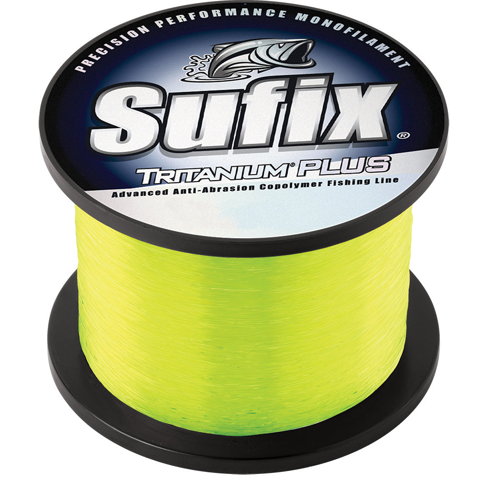 Sufix Tritanum Plus - 14lb - Chartreuse - 4395 yds