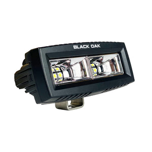 Black Oak 4" Marine Spreader Light Flood Scene LED Pro Series 3.0 - Black