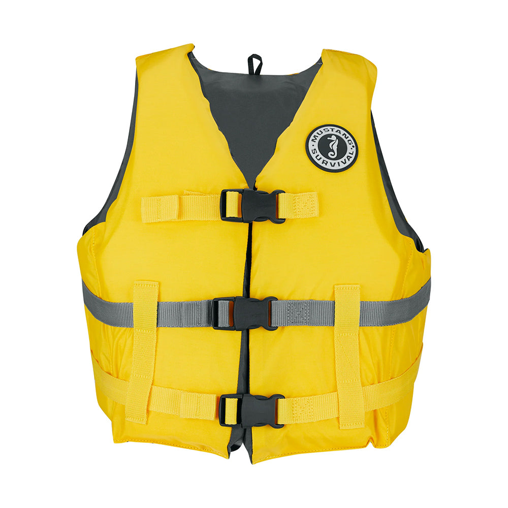 Mustang Livery Foam Vest - XS/S - Yellow