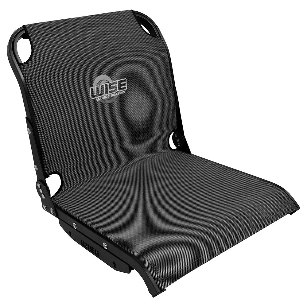 Wise 3374 Aero X Cool-Ride Mesh Mid-Back Boat Seat - Carbon X