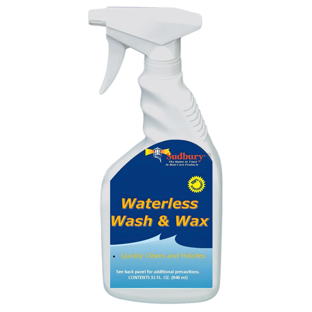 Sudbury Waterless Wash  Wax - 32oz Spray Bottle