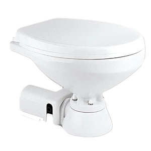 Commodore Electric Marine Toilet - Rear Macerator - Regular Size