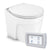 Commodore Deluxe Flush Electric Toilet w/Solenoid Valve - Fresh Water Pump