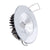 Lumitec Illusion Flush Mount LED Down Light - White - Non-Dimming - White Housing - MIrrored Housing