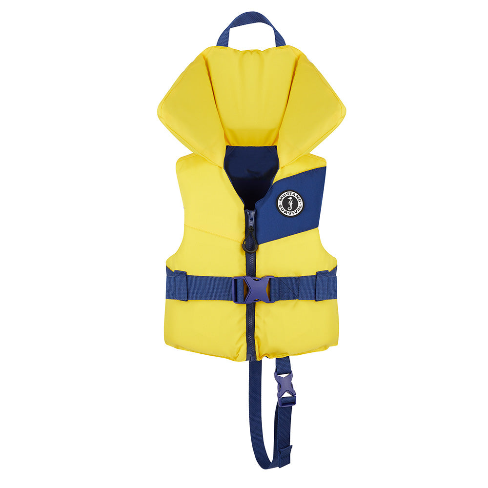 Mustang Lil' Legends Infant Foam Vest - Yellow/Navy