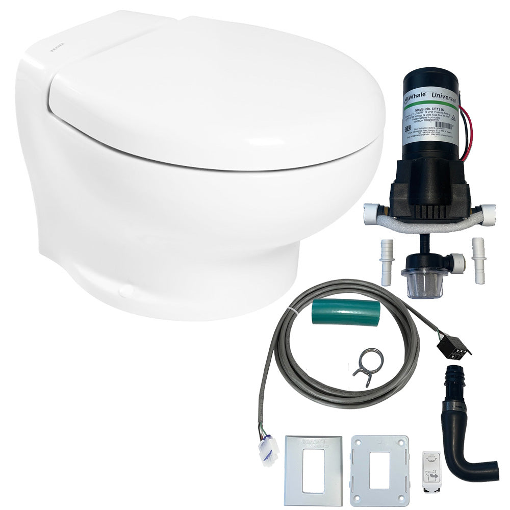Thetford Nano Eco Compact Toilet Raw Water Kit w/Inlet Pump - 12V