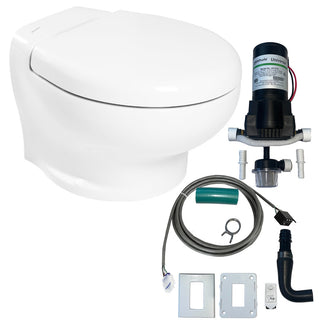 Thetford Nano Eco Compact Toilet Raw Water Kit w/Inlet Pump - 12V