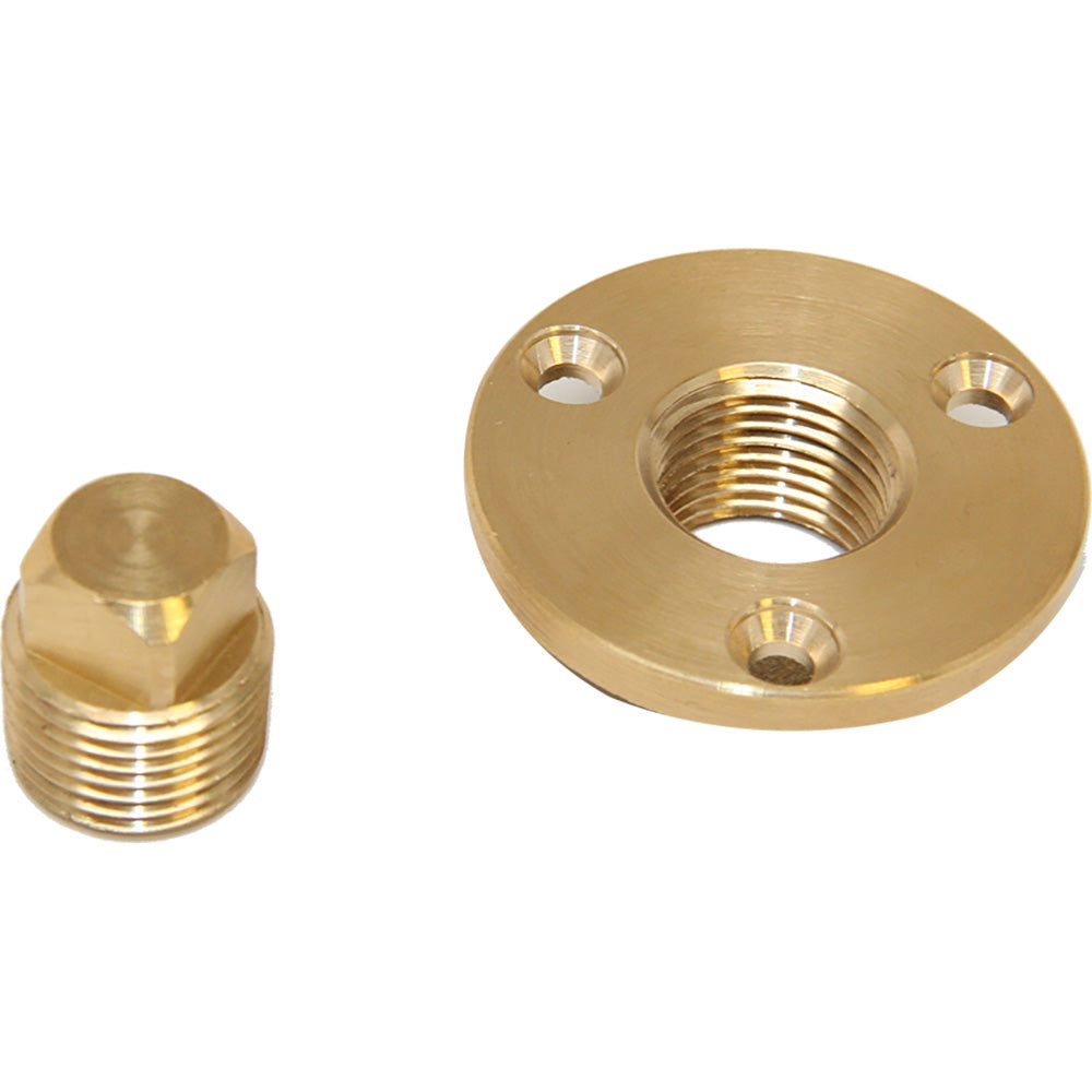 Sea-Dog Garboard Drain  Plug - Machined Bronze
