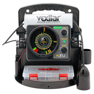Vexilar FLX-12 Pro Pack II Fishing System w/12 Degree Ice Ducer