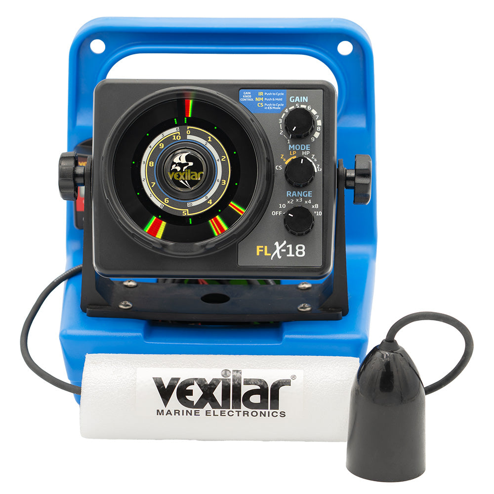 Vexilar FLX-18 Genz Pack w/12 Degree Ice-Ducer  DD-100